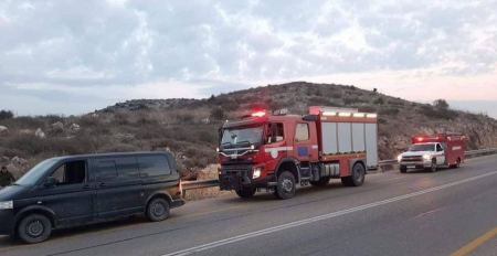 مركبة اطفاء جديدة لبلدية برطعة